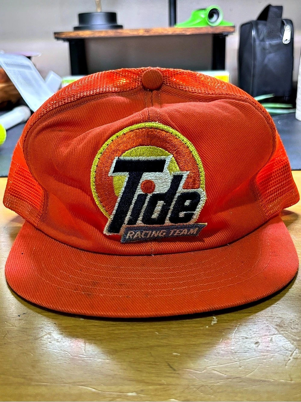 Tide 70s Racing Team Orange Trucker Hat